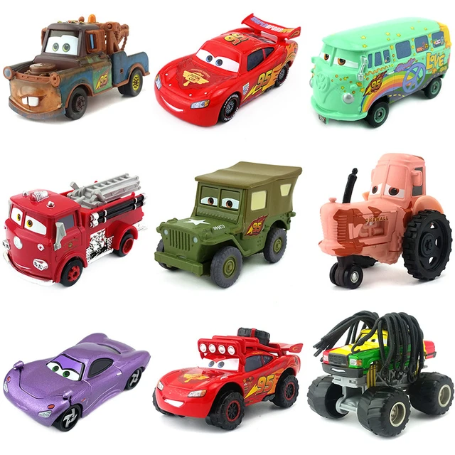 Coleção Desenho Infantil Carros 3 Em 1