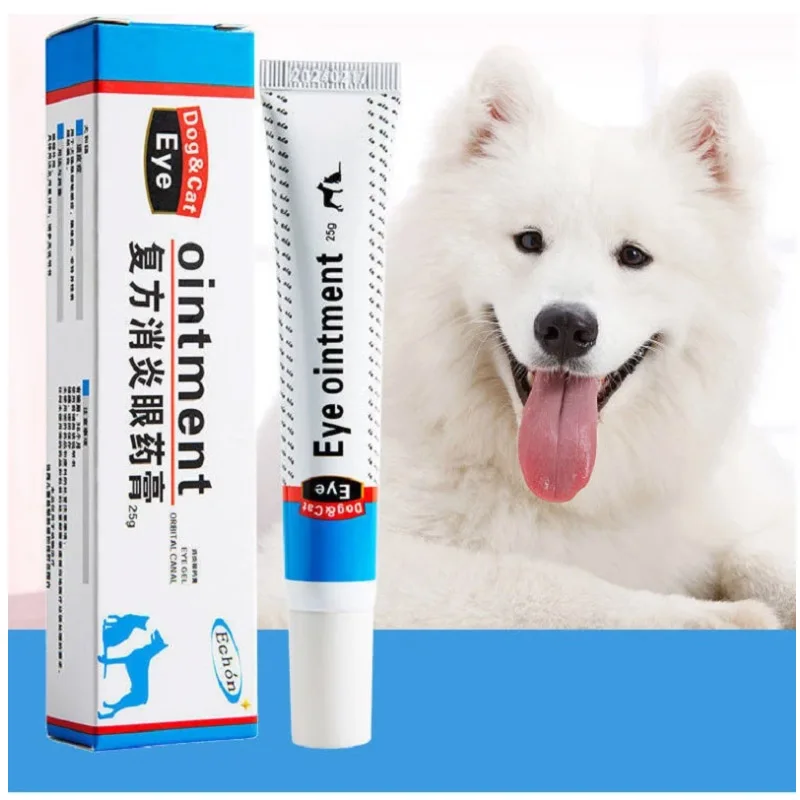 Pet eye ointment 25g eye care cat dog conjunctival keratitis watery