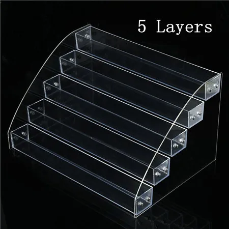 2 To 7Layers High Quality Multifunctionful Tattoo Ink Display Organizer Tattoo Machine Pen Holder Storage Transparent Box Supply transparent lottery box container multi function holder donation case supply office