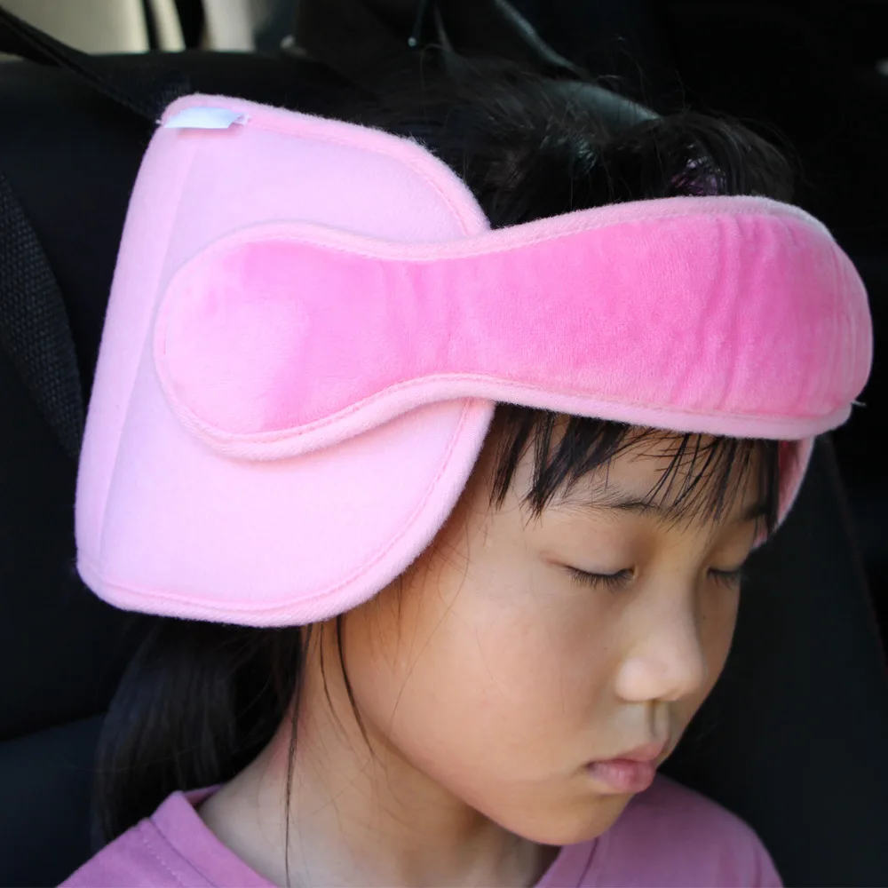 Регулируемое автомобильное сиденье для маленьких детей, фиксированная Подушка для сна с креплением на голову, защита шеи, детский ремень, безопасный подголовник