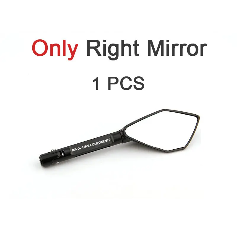 Only Right Mirror Универсальный Мотоцикл зеркала аксессуары 8 мм 10 мм зеркало заднего вида голубое стекло для Yamaha MT 07 09 YZF R1 R3 R6 fz1 fz6 FZ07 FZ09 - Цвет: Only Right Mirror