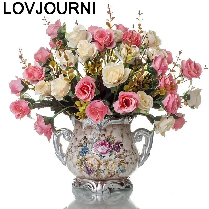 Florero dekoratif vazo jarron teraryum vaso de flor, аксессуары для украшения дома, современные украшения, Современная ваза для цветов