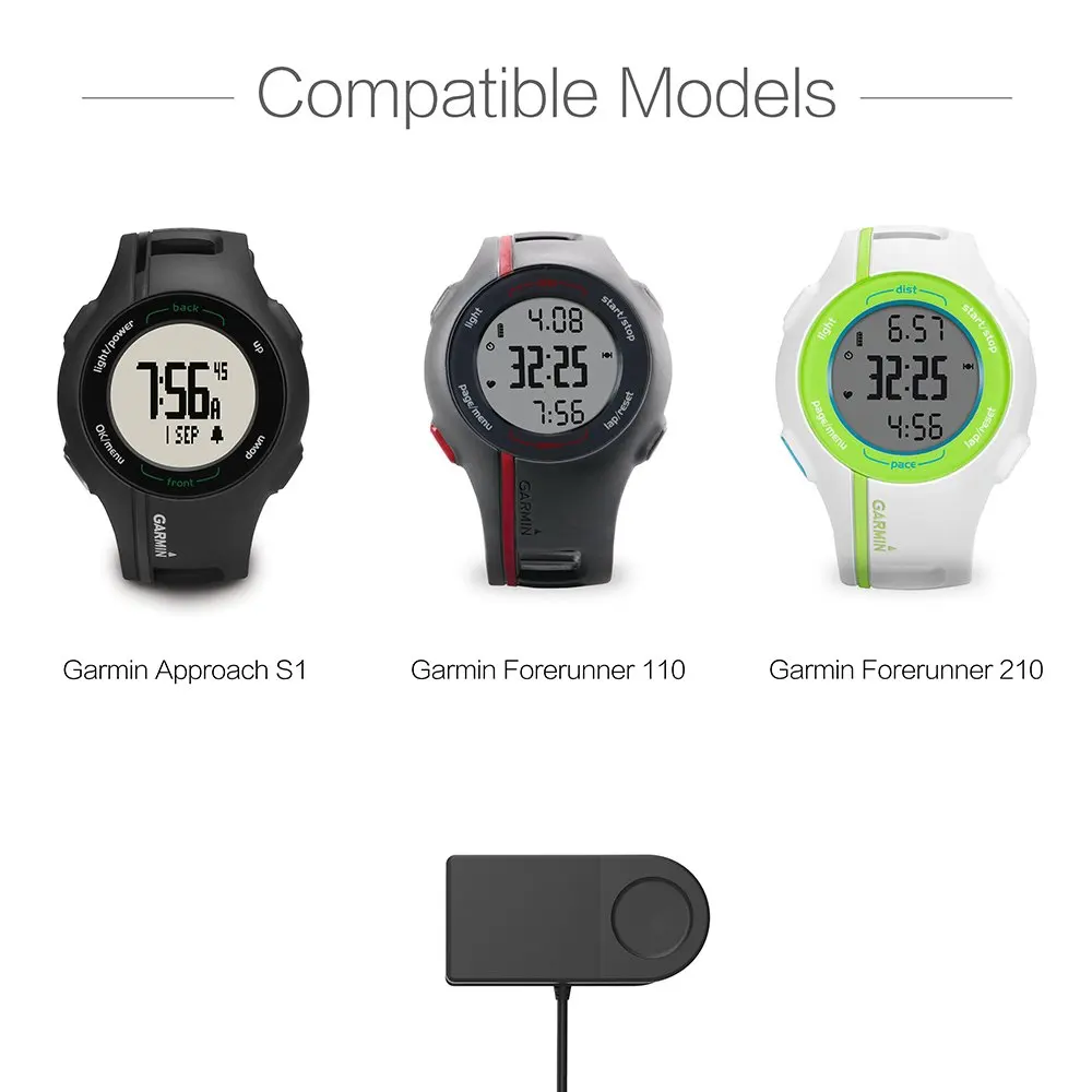 Зарядное устройство AWINNER для Garmin Forerunner 110 210 подходит S1 USB кабель зарядки 100 см GPS