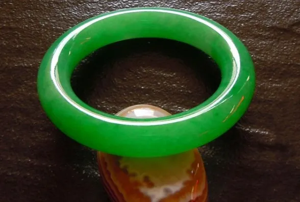 Украшения для нефрита jadeita verde de espinaca Natural certificado/Certificado de valoracion