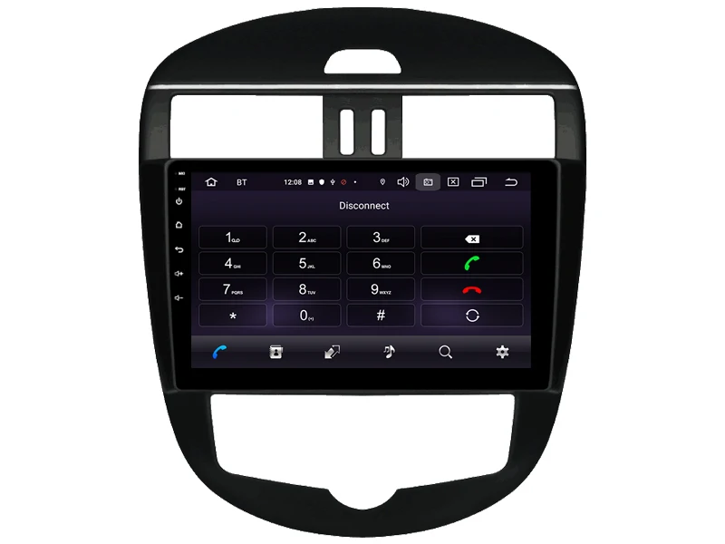 Clearance OTOJETA Android 9.0 Player Car Multimedia Radio For AUTO AC 2013 NISSAN TIIDA GPS Bluetooth Navigation 2.5D screen tape recorder 3