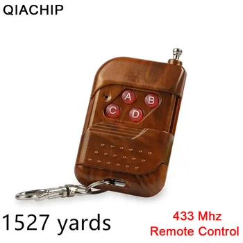 

QIACHIP 433mhz Wireless Remote Control Learning Code RF Transmitter For Universal Smart Home Gate Garage Electric Door Key Fob