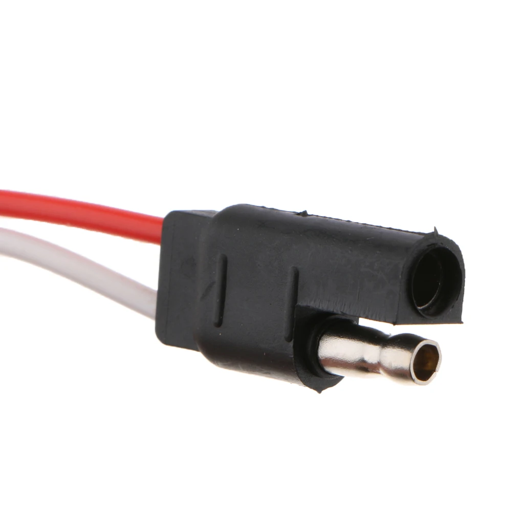 2 Pin Quick Disconnect Wire Harness SAE Connector Bullet Lead Cable