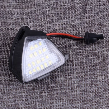 

DWCX White Right 18 LED 50,000 Hours Under Side Mirror Puddle Light Lamp Fit for Volkswagen Golf5 MK5 R36 Passat B6 Jetta EOS