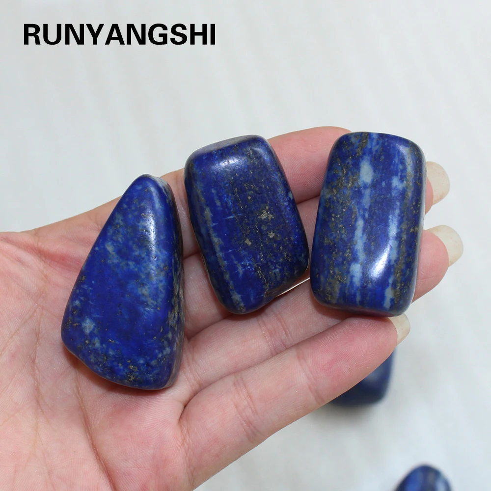 

1piece 30g Natural Crystal Stone Lapis lazuli rough Garden Fishbowl Decorative Stone