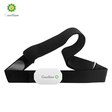 CooSpo-Correa con dispositivo de control de ritmo cardíaco, sensor impermeable con bluetooth 4.0, ANT, para Wahoo, Garmin, ordenador de bicicleta
