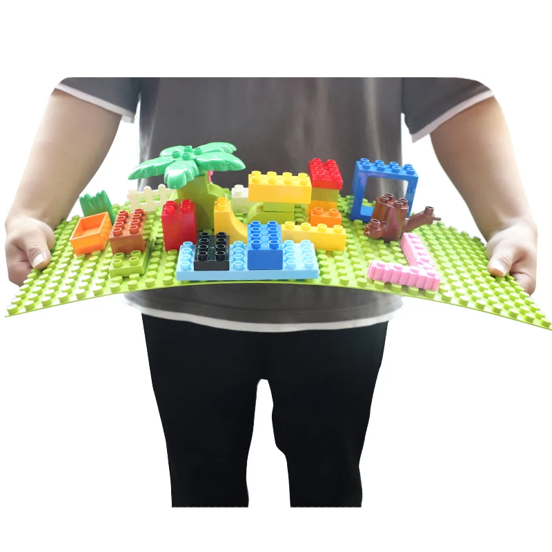 Основа для конструктора совместимая с Duploed 51*25 5 см|blocks base plate|block platebig blocks plate |