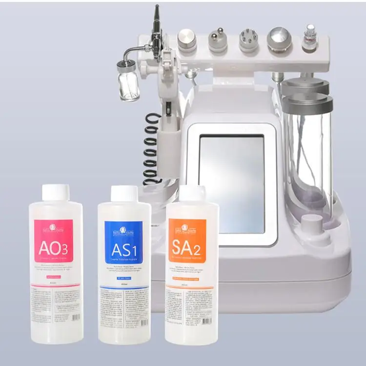 

Top Quality hydrafacial machine use aqua peeling solution 400ml per bottle aqua facial serum hydra facial serum for normal skin