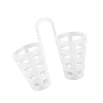 

2pcs Anti Snoring and Apnea Stop Snoring Sleeping Aid Equipment Silicon Anti Snore Ceasing Stopper Anti-Snoring Nose Hea