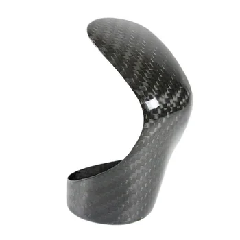 

Trim Knob Head Cover For Lexus IS ES NX GS Vehicle Chrome Carbon Fiber