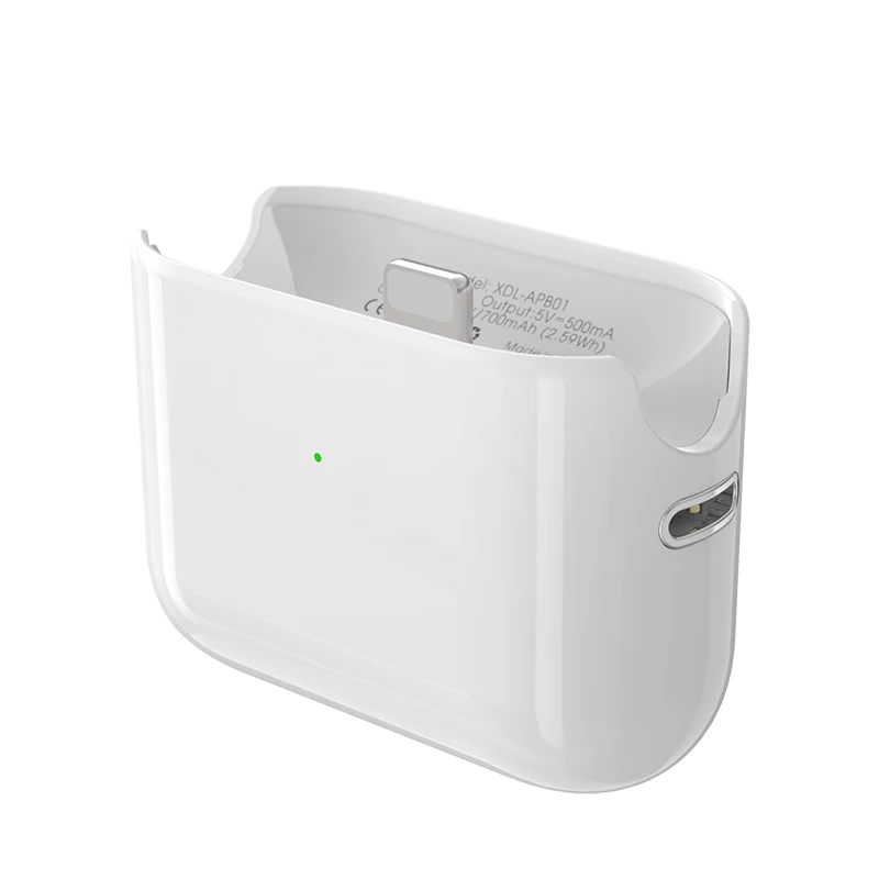 Маленький милый внешний аккумулятор NEWDERY для Airpods зарядный чехол 1 2 серии 700 мАч