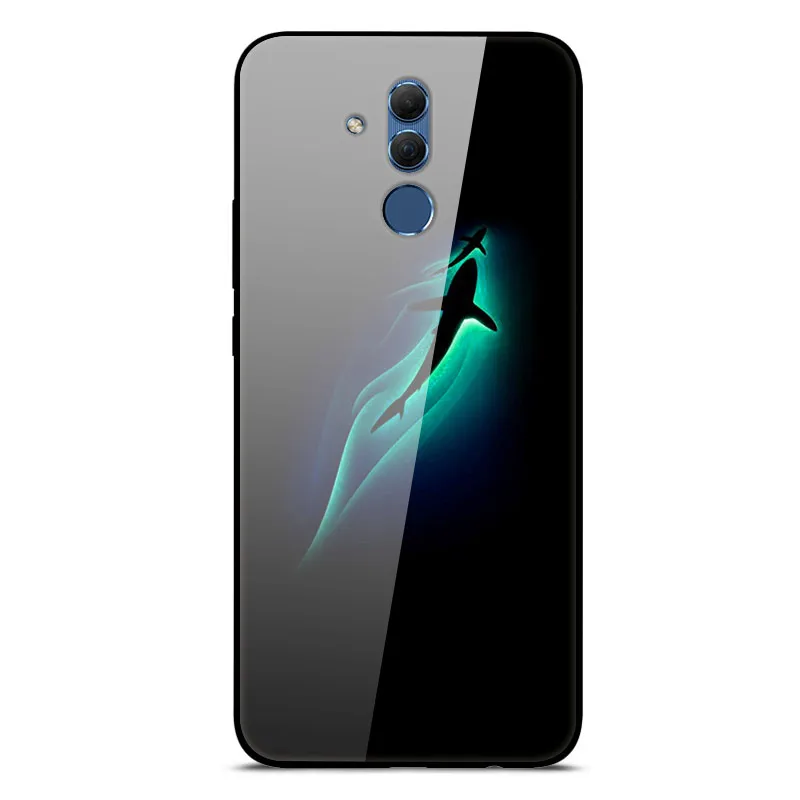 pu case for huawei Ốp Lưng Điện Thoại Huawei Mate 20 Lite Ốp Lưng Trong Cho Huawei Mate20 Lite Giao Phối 20 Lite Kính Cường Lực Lưng vỏ Ốp Lưng pu case for huawei Cases For Huawei