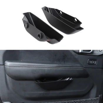 

Storage Box for Jeep Wrangler JL 2018 2019 Gladiator JT 2020 Front Door Handle Organizer Container Tray ABS Car Accessories