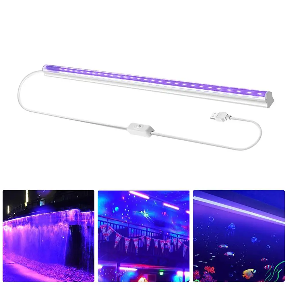 

6W 23 LED UV Light Fixtures Portable Lamp For UV Poster UV Art Dimmable Black light Ultraviolet Lamp Party