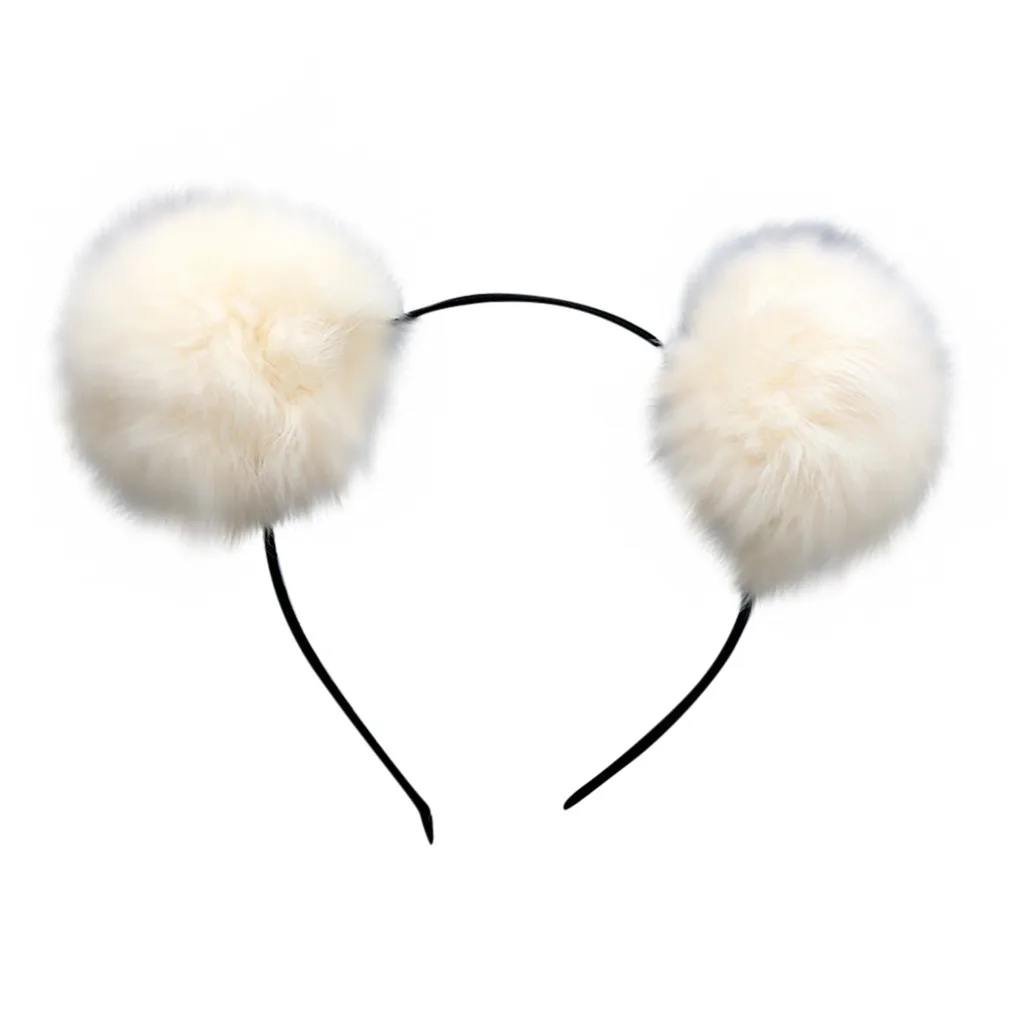 Шар с ушками. Шарики с ушками. Ушки с шариками. Резинка для волос «магическая» (набор 5шт) бант с шариками, микс. Надувной ободок для детей.