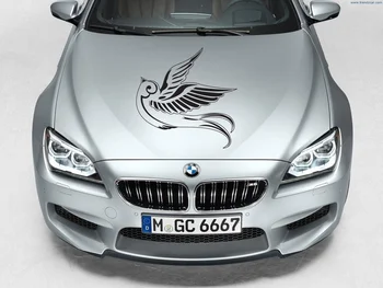 

For Bird Tattoo Tribal Vinyl Decal Hood Reflective Sticker Car Truck Vehicle Camo