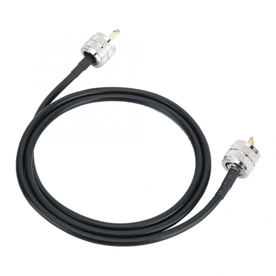Кабель-адаптер 2 шт. Rg58 коаксиальный UHF(Pl259) папа-папа антенна Медный Кабель-адаптер соединительная линия внутренняя