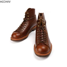 Новинка; сезон весна; высококачественные мужские красные ботинки; модные роскошные Брендовые ботильоны из натуральной кожи с крыльями; зимние мотоботы
