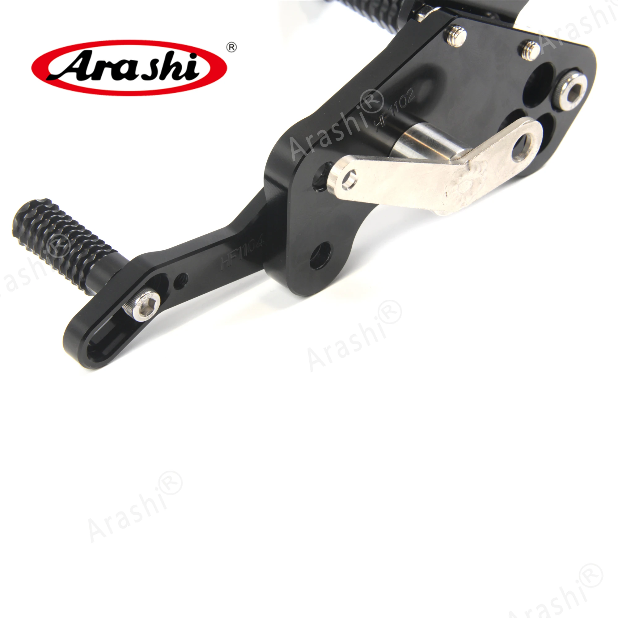 Arashi Z 125 Pro CNC регулируемый задний Набор для KAWASAKI Z125 Z125-Pro подножки задние алюминиевые мотоциклетные