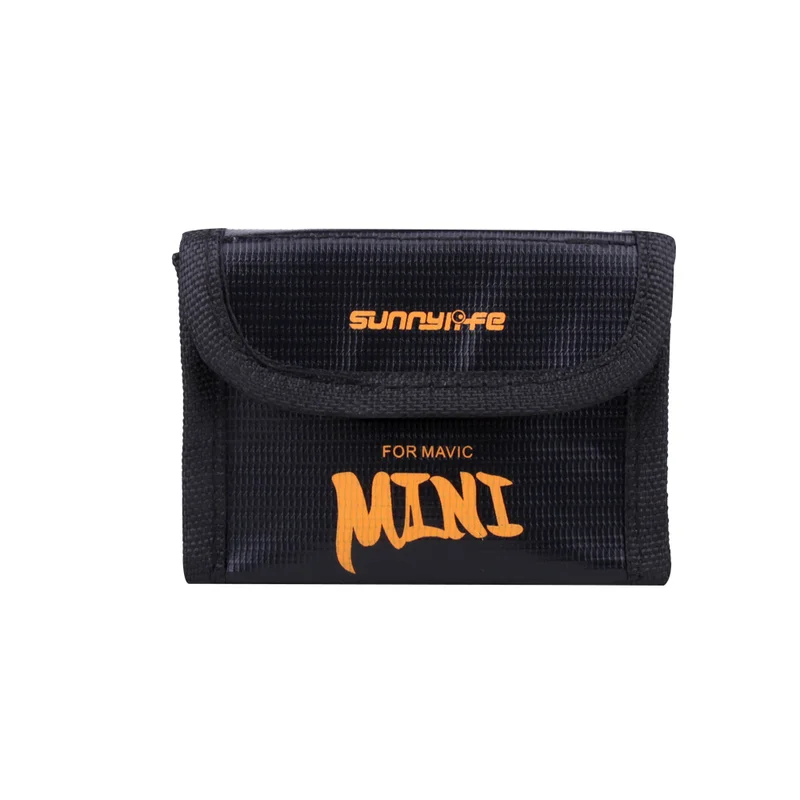 Buy For DJI Mavic Mini Drone Battery Bag Explosion-proof Battery Protective Case Safe Storage Bag for DJI Mavic Mini Accessories