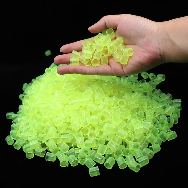 500 Darabos Méhkirálynő Tenyésztés Új Műanyag Zöld Színű Cellák Ketrecei Szoba Csésze Cella Ketrec Méhek Szerszámok Méhészkészülékek