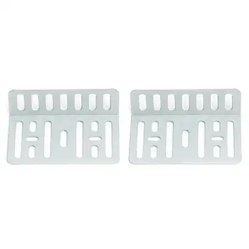 

Universal Car Bracket for Stereo MP5 Holder Bracket Washer+Screw Set for 2DIN DVD CD Player Double Auto Radio Fascia Frame Panel