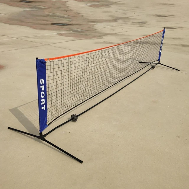 Filet de Badminton utile en PE, plus épais, Portable, football, Tennis pour  enfants, filet de Tennis sur pelouse - AliExpress