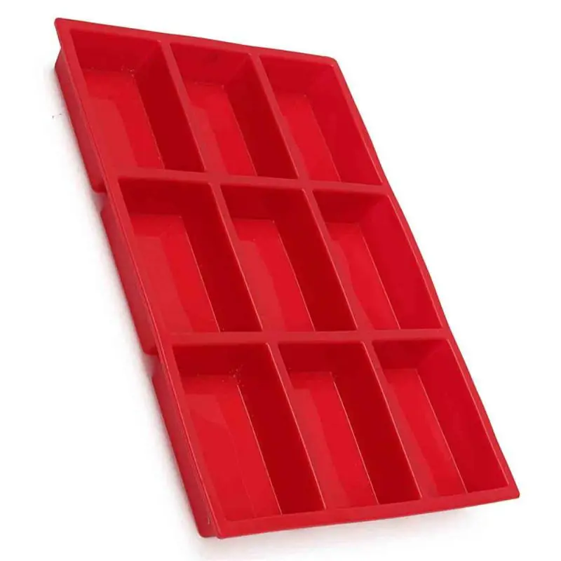 Tools Silicone Cake Mold Silicone 9 Holes Bread Tray Mold Chocolate Cake Mold Dough Pastry Shaper DIY Bakery Baking