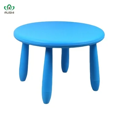 Children's Plastic Cartoon Small Round Table Baby Play Toys Children's Table  And Chair Set Kindergarten Simple Dining Home - Children Tables - AliExpress
