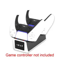 Dual Cần Điều Khiển Sạc Nhanh Cho PS5 Bộ Điều Khiển Không Dây Đế Sạc Dock Có Đèn Báo Cho Sony PlaySt