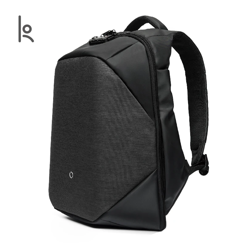 New  K Click Anti-thief Solid Backpacks Scientific Storage System Bags External USB Charging Laptop Back