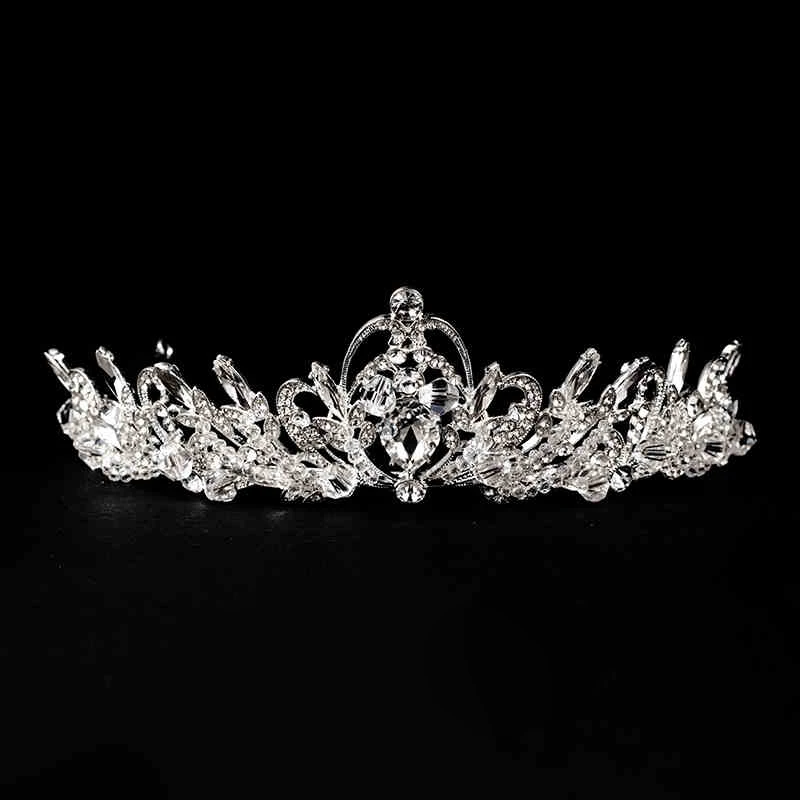 

Amanda Novias Crown Headwear 2019 New Bride Wedding Princess Birthday Zircon Crown Adult Korean Wedding Accessories