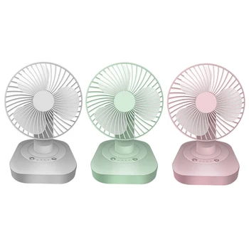 

Portable Cooling Mini USB Fan Multi-functional 3 Speeds 180 Degree Rotation Household Practical USB Rechargeable Fan
