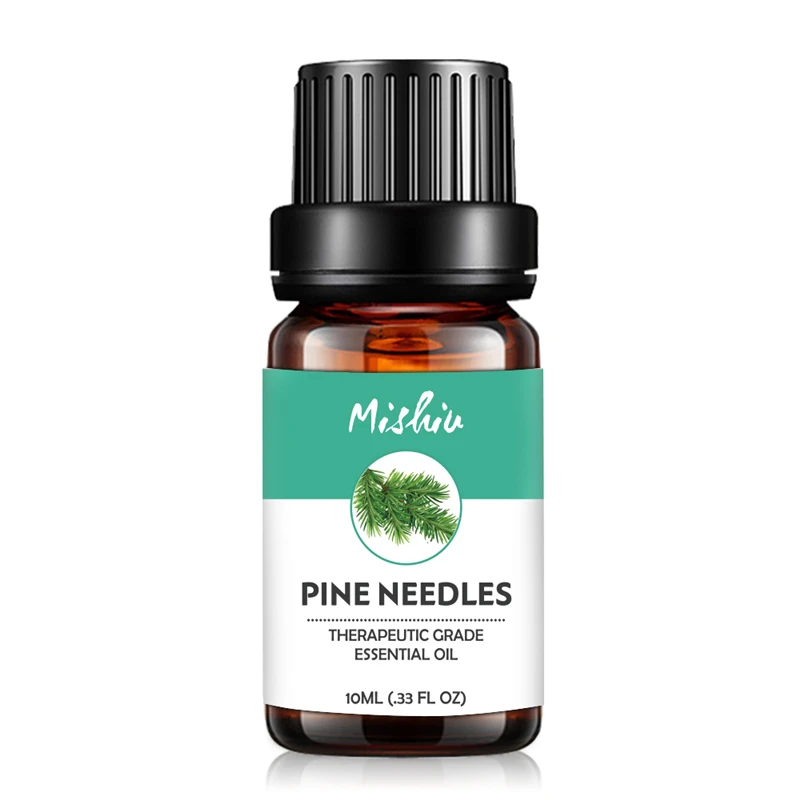 

MISHUI Pine Needle Essential Oil 10ml Water-soluble to Relieve Stress for Humidifier Fragrance Lamp Air Freshening Aromatherapy
