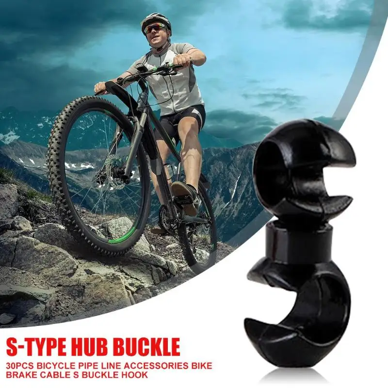 10 шт. C/S Лидер продаж велосипед кабельная пряжка не легко отвалить крюк MTB велосипедные дисковые тормозные комплекты кабелей трубы линии аксессуары