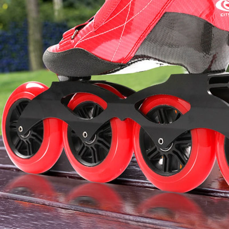 【初回限定】 USマートCYLQ Carbon Fiber Inline Speed Skates, Professional 85a 4