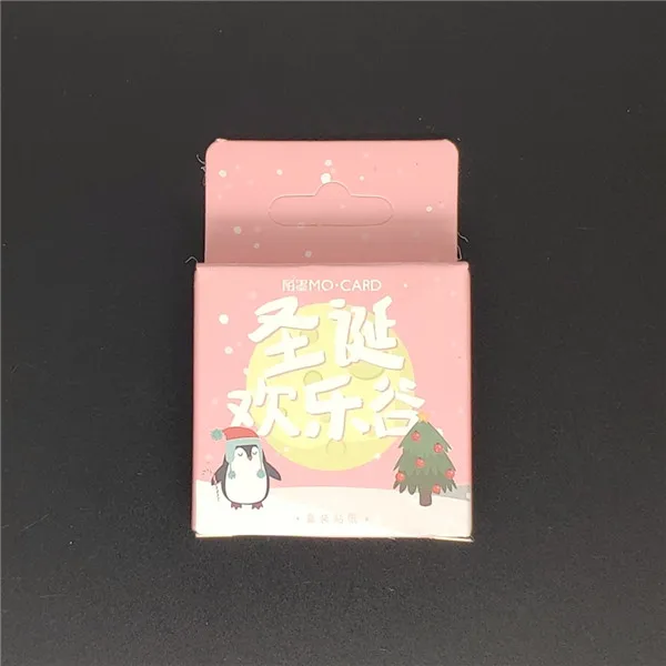 S0008-2 45 шт./кор. канцелярские наклейки дневник планировщик декоративная Милая Пижама с рождественским принтом, пижама наклейки Скрапбукинг DIY Craft стикеры школьные принадлежности - Color: S0008-2