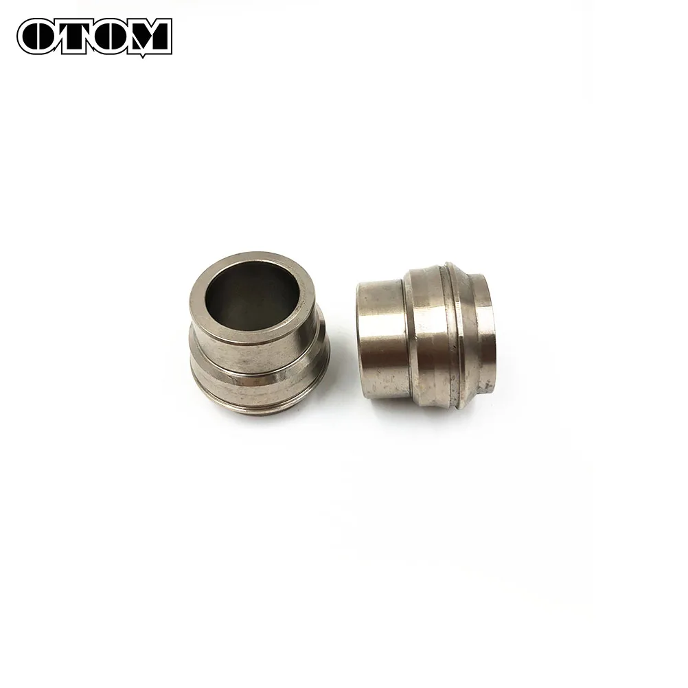 OTOM Motorcycle Front Axle Fork Wheel Shaft Sliders Cap Crash Protector Pit Bike Part Swingarm Spools Set For KTM XCFW HUSQVARNA