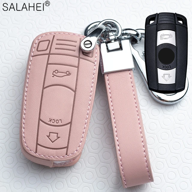 Leder Auto Schlüssel Fall für BMW E90 E60 E70 E87 3 5 6 Serie M3 M5 X1 X5  X6 Z4 keyChain Abdeckung Fernbedienung Schlüssel Halter - AliExpress