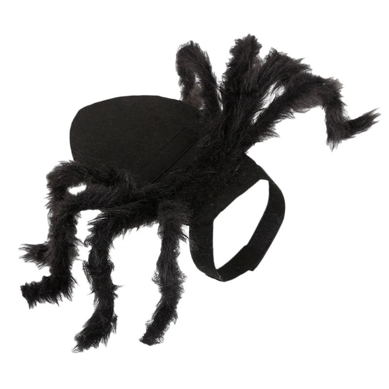Костюм Собаки-паука на Хэллоуин, костюмы для животных-паука, одежда, пушистые паучьи ноги