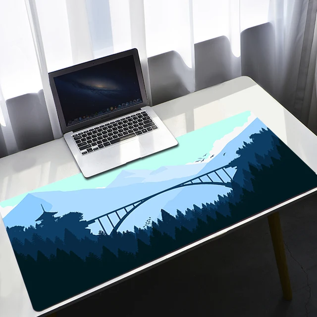 Deep Forest Firewatch Big Mouse Pad Gamer Gaming Mouse Mats Laptop Mat Deskmat Protector Pc Complete Xxl Mousepad Cute Desk Mat 85