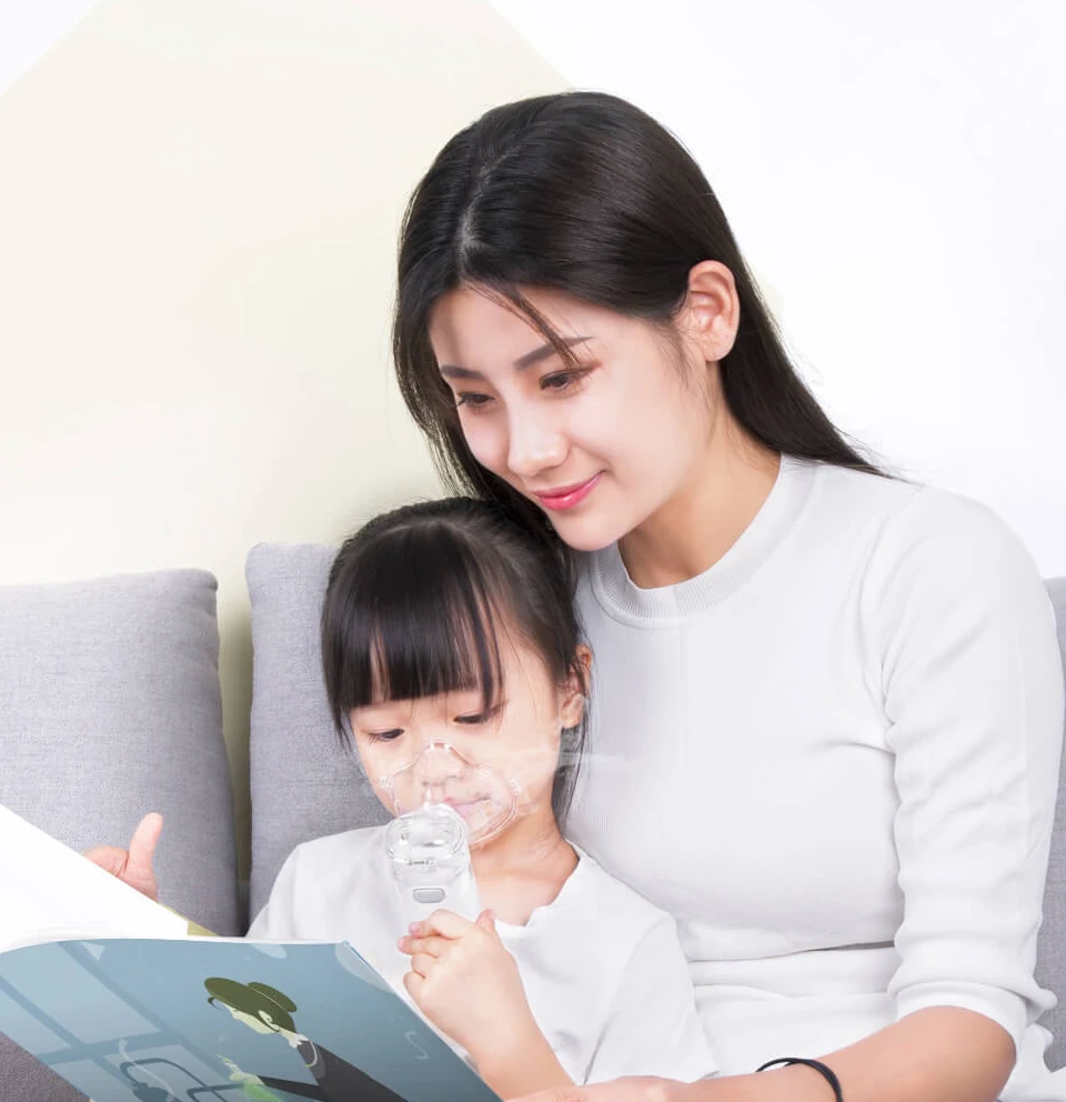 Xiaomi Andon Nebulizer Mini Portable Silent Atomizer USB Battery Handheld 0.2mlmin Rate Asthma Respirator Humidifier (4)