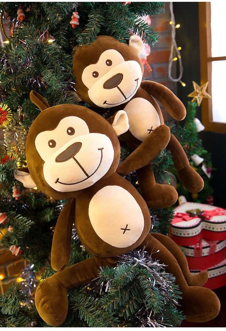 30-70 см милая кукла обезьянка плюшевая игрушка мягкая подушка обезьяна плюшевое животное дети мальчики и девочки друзья подарок
