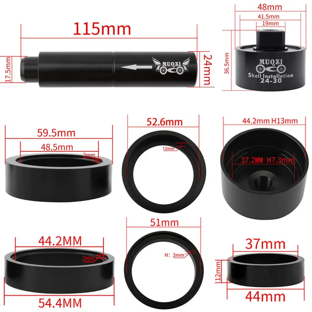 Pro Bicycle Bike Tool Press Fit Bottom Bracket Bearing Tool Set Bicycle Repair Tools -Professional & Entry-Level