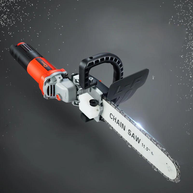 

Electric Chain Saw Woodworking Power Tool Set For M10/M14/M16 Electric Angle Grinder Machine Hand Tool Set DIY Chainsaw Bracket