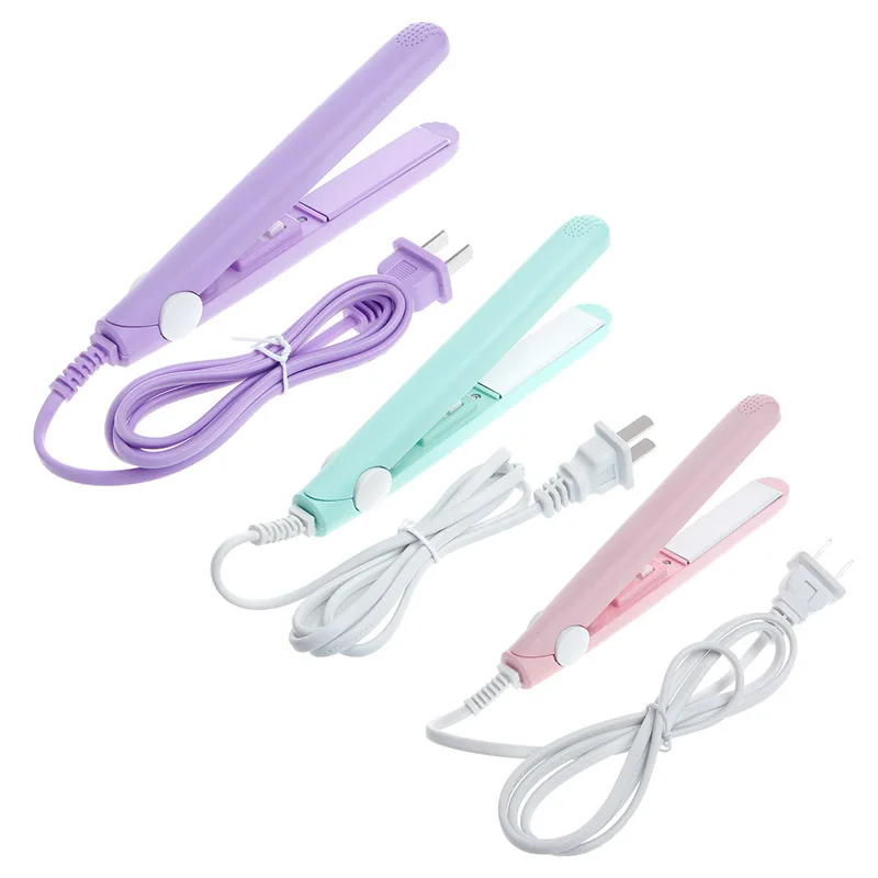 Curls Hair Straightener Ceramic Tourmaline Straightening Curling Styling Tools 094E